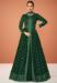 Picture of Admirable Georgette Dark Green Anarkali Salwar Kameez