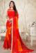 Picture of Bewitching Georgette Red Saree