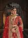 Picture of Comely Linen Indian Red Lehenga Choli
