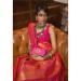 Picture of Delightful Silk Indian Red Saree