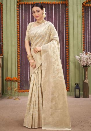 Picture of Sightly Tan Saree