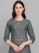 Picture of Admirable Cotton Slate Grey Readymade Salwar Kameez