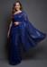 Picture of Grand Georgette Midnight Blue Saree