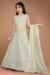 Picture of Ideal Georgette Off White Kids Lehenga Choli