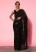 Picture of Charming Silk Black Saree