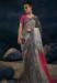 Picture of Sightly Net Dim Gray Saree