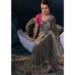 Picture of Sightly Net Dim Gray Saree
