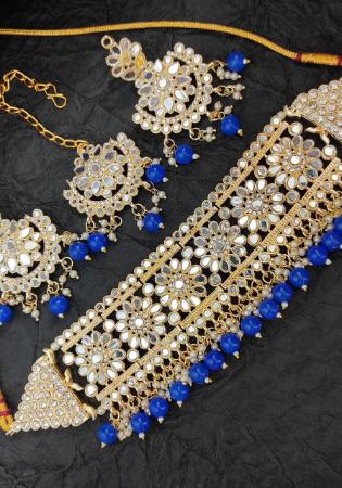 Picture of Ideal Dark Blue Necklace Set