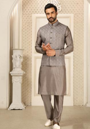 Picture of Admirable Silk Rosy Brown Kurtas