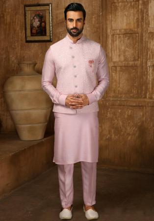 Picture of Sublime Silk Rosy Brown Kurtas