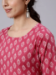 Picture of Pretty Georgette Rosy Brown Readymade Salwar Kameez