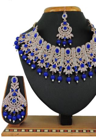 Picture of Fine Midnight Blue Necklace Set