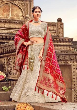 Picture of Well Formed Georgette Tan Lehenga Choli
