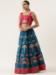 Picture of Well Formed Georgette Midnight Blue Lehenga Choli