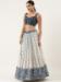 Picture of Appealing Georgette White Lehenga Choli