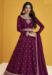 Picture of Exquisite Georgette Purple Anarkali Salwar Kameez