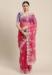Picture of Wonderful Silk & Organza Deep Pink Saree