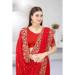 Picture of Bewitching Georgette Fire Brick Saree