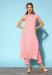 Picture of Stunning Cotton & Crepe Pink Kurtis And Tunic
