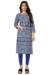 Picture of Alluring Rayon Slate Grey Kurtis & Tunic
