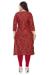 Picture of Shapely Rayon Dark Red Kurtis & Tunic