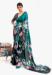 Picture of Enticing Crepe Dark Cyan Saree