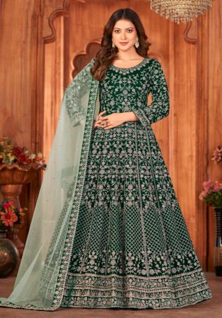 Picture of Comely Lycra Dim Gray Straight Cut Salwar Kameez