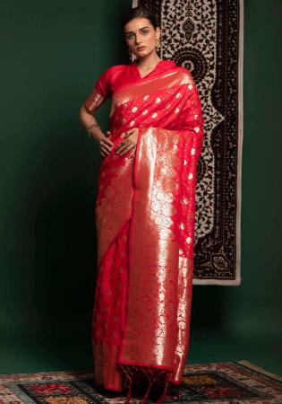 Picture of Marvelous Silk Brown Saree