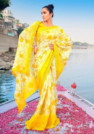 Haldi Saree - Buy Yellow Haldi Sarees Online At Best Prices – Koskii