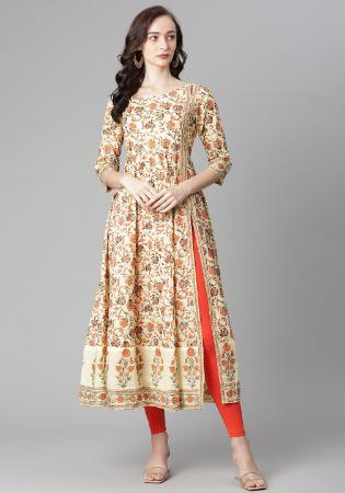 Picture of Amazing Cotton Rosy Brown Kurtis & Tunic