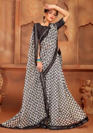 Picture of Appealing Net Dim Gray Saree