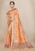 Picture of Bewitching Organza Wheat Saree