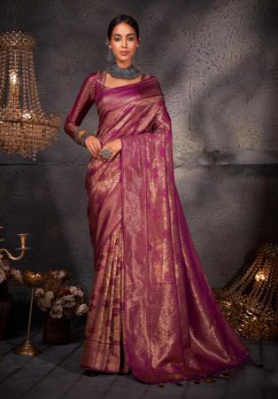 Picture of Lovely Silk Sienna Saree