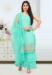 Picture of Georgette Pale Turquoise Readymade Salwar Kameez