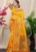 Picture of Well Formed Silk Orange Saree