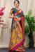 Picture of Beauteous Silk Slate Grey Saree