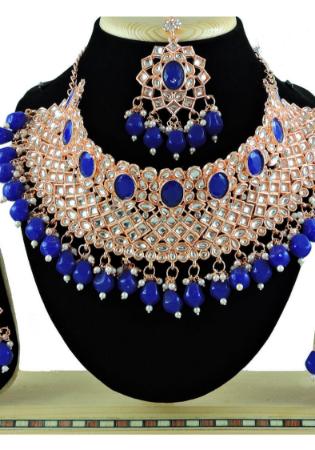 Picture of Nice Midnight Blue Necklace Set