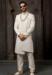 Picture of Excellent Silk Off White Sherwani