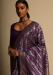 Picture of Beautiful Silk Purple Saree