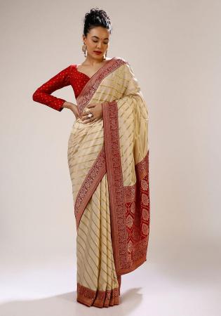 Picture of Lovely Silk Azure Saree