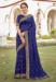Picture of Beauteous Synthetic Dark Slate Blue Saree