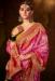 Picture of Magnificent Silk Pale Violet Red Saree