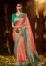 Picture of Fine Silk Indian Red Saree