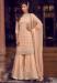 Picture of Resplendent Georgette & Net Wheat Party Wear Gown