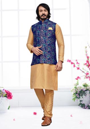 Picture of Comely Silk Burly Wood Kurtas