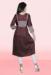 Picture of Well Formed Rayon Dim Gray Kurtis & Tunic