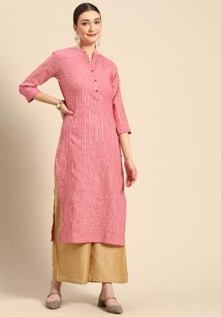 Picture of Superb Cotton Light Coral Kurtis & Tunic