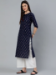 Picture of Appealing Cotton Navy Blue Kurtis & Tunic