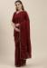 Picture of Lovely Georgette Maroon Saree