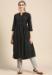 Picture of Shapely Cotton Black Kurtis & Tunic